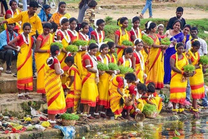 प्रकृति का पर्व करमा धूमधाम से मना