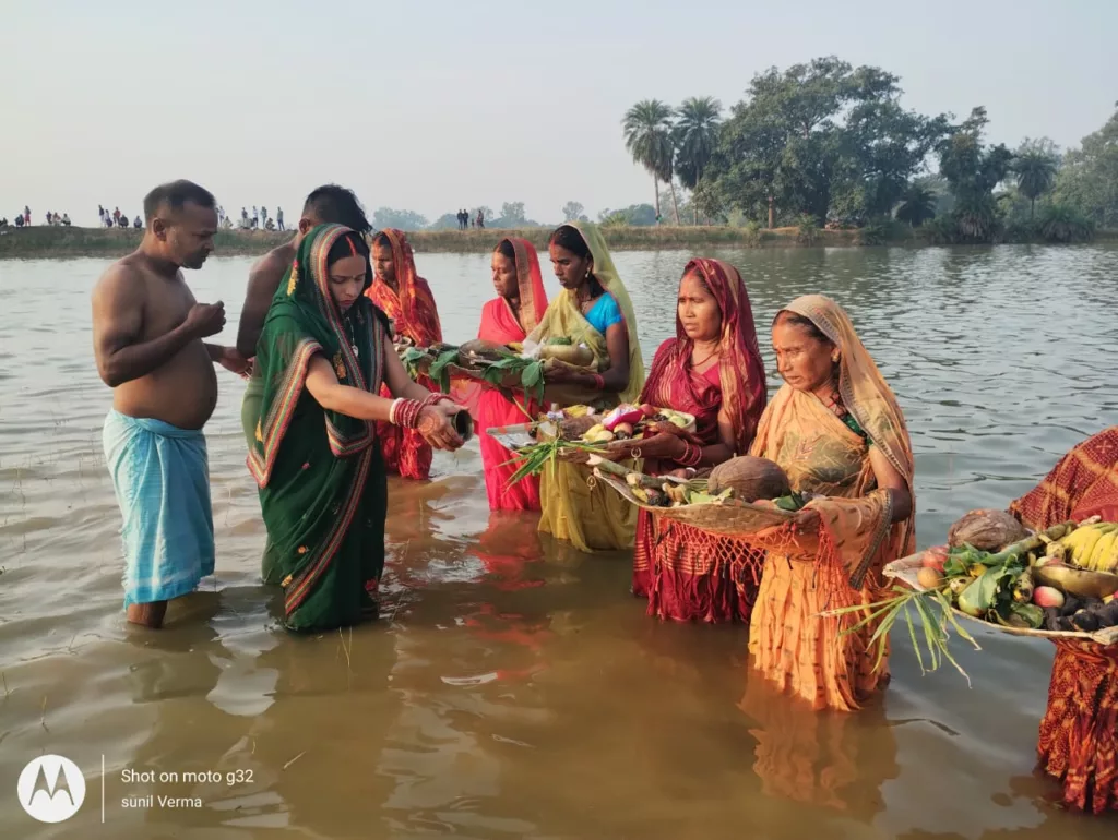 नहाय खाय के साथ चार दिवसीय छठ महापर्व की हुई शुरुआत